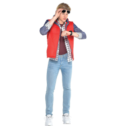 Adult Marty McFly Costume Accessory Kit - Back to the Future