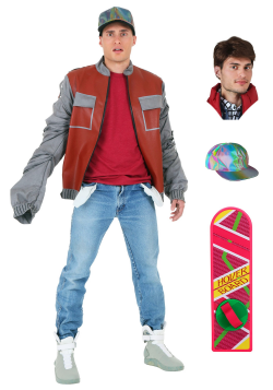 Back to the Future Marty McFly Jacket Costume Package