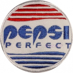 Back to the Future Embroidered Patch Pepsi Perfect Logo 2015 McFly Soda  Cafe 80s