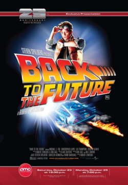 Back to the Future 25th Anniversary theatrical poster [27x39]