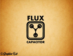 Flux Capacitor Vinyl Decal | Back to the future tattoo ...