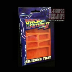Details about BACK TO THE FUTURE Ice Cube Tray OUTATIME & Logo Silicone DST  IN STOCK NOW!