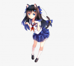 Neko Girl Png - Anime Girl Transparent Background - Free ...