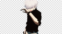 White haired anime character illustration, , Kaneki Ken ...