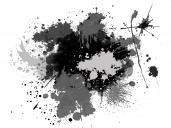 Ink splash transparent background png I put together....