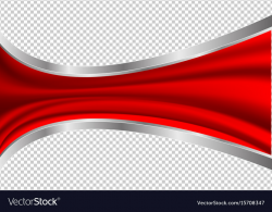 Red waves abstract transparency background