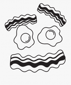 Drawing Egg Bacon #299414 - Free Cliparts on ClipartWiki