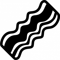 Free Bacon Clipart Black And White, Download Free Clip Art ...