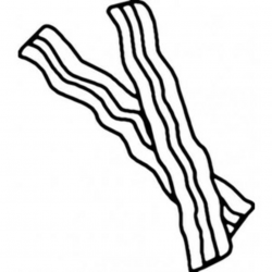 Bacon clipart outline, Bacon outline Transparent FREE for ...