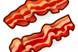 Bacon clipart transparent background, Bacon transparent ...