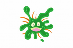Cute Bacteria Clipart