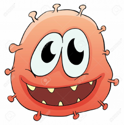 Cute Bacteria Cartoon Clipart | Clipart Panda - Free Clipart ...