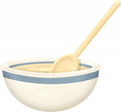 Baking clipart mixing bowl, Baking mixing bowl Transparent ...