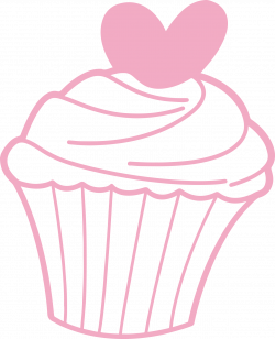Pink,Baking cup,Cupcake,Product,Icing,Food,Cake,Clip art ...