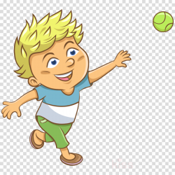 Child Cartoon clipart - Ball, Cartoon, Yellow, transparent ...