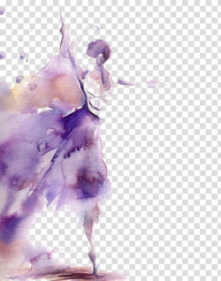 Ballerina , Watercolor painting Ballet Dancer Art ...