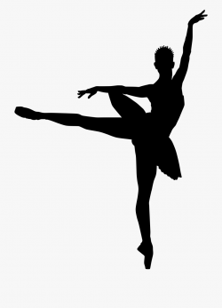 Clip Art Ballerina Clipart Silhouette - Silhouette Of ...