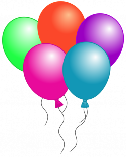 Free Birthday Balloon Clip Art Free Clipart Images | balloons ...