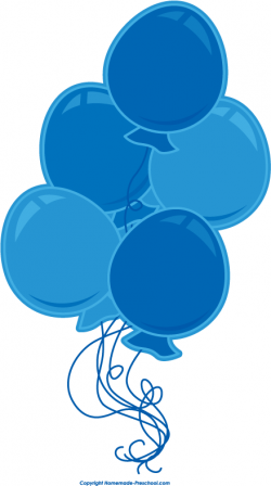 Free Birthday Balloons Clipart | Balloons | Birthday balloons ...