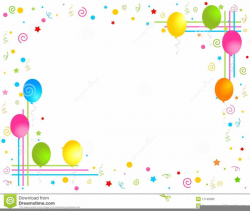 Border Clipart Balloons And | Free Images at Clker.com - vector clip ...