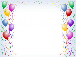 Free Balloons Border, Download Free Clip Art, Free Clip Art on ...