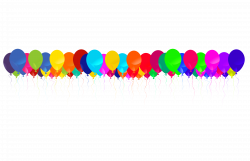 Free Balloons Border, Download Free Clip Art, Free Clip Art on ...