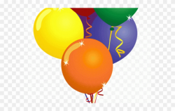 Balloon Clipart Cartoon - Birthday Wishes Brother And Sister - Png ...