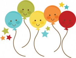 Cute balloons clipart - Clip Art Library