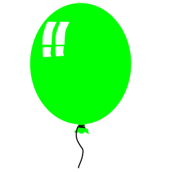 Green Balloon Clipart | Clipart Panda - Free Clipart Images