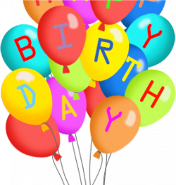 Birthday Balloons Clipart Free Clip Art Pictures Clipartix - Happy ...