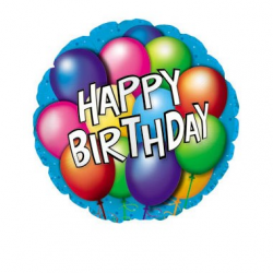 Happy Birthday Mylar Balloon | Flowers On Greenoak