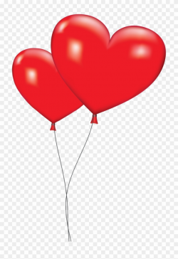 Clipart Download Balloon Clipart No Background - Heart Balloon ...