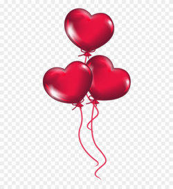 Free Png Transparent Heart Balloons Png Images Transparent - Heart ...