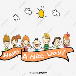 Vector Cartoon Kids Get Balloon Material, Cartoon Clipart, Kids ...