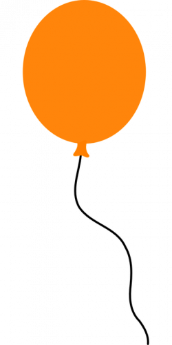 Orange Balloon Clipart | Free download best Orange Balloon Clipart ...