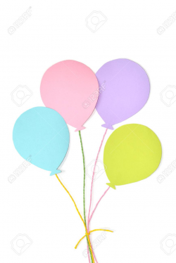 Pastel Balloons Clipart & Free Clip Art Images #18846 - Clipartimage.com