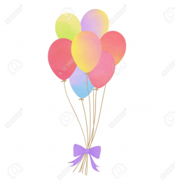 Pastel balloons clipart 1 » Clipart Portal