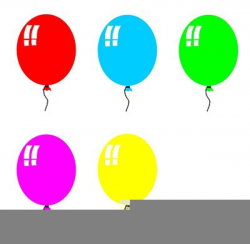 Free Printable Balloon Clipart | Free Images at Clker.com - vector ...
