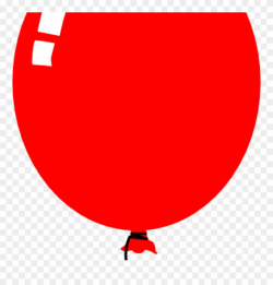 Red Balloon Clipart Red Balloon Clip Art At Clker Vector - Balloon ...