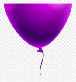 Balloon Clipart Single Purple Balloon Png Clipart Image - Balloons ...