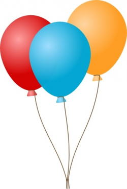 Balloons clip art Free vector in Open office drawing svg - Clip Art ...