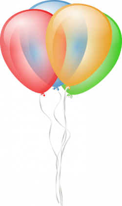 Balloons clip art (107717) Free SVG Download / 4 Vector