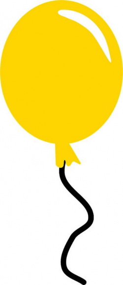 balloon yellow | crafts - clip art by shannon | Balloon clipart ...