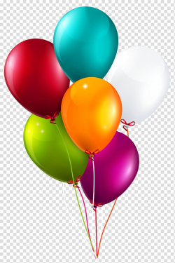 Balloons clipart clear background, Balloons clear background ...