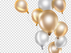 Balloon Gold, balloon transparent background PNG clipart ...