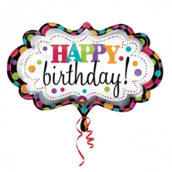 Happy Birthday Balloons Clipart | Free Images at Clker.com ...