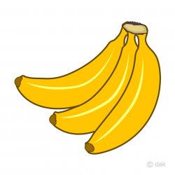Free Bunch of Bananas Clipart Image｜Illustoon