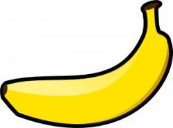 Banana clip art - vector clip art online, royalty free ...