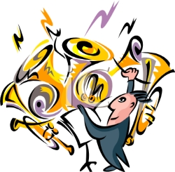Band clipart concert band, Band concert band Transparent ...