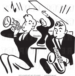 Unique School Concert Band Clip Art Drawing » Free Vector ...